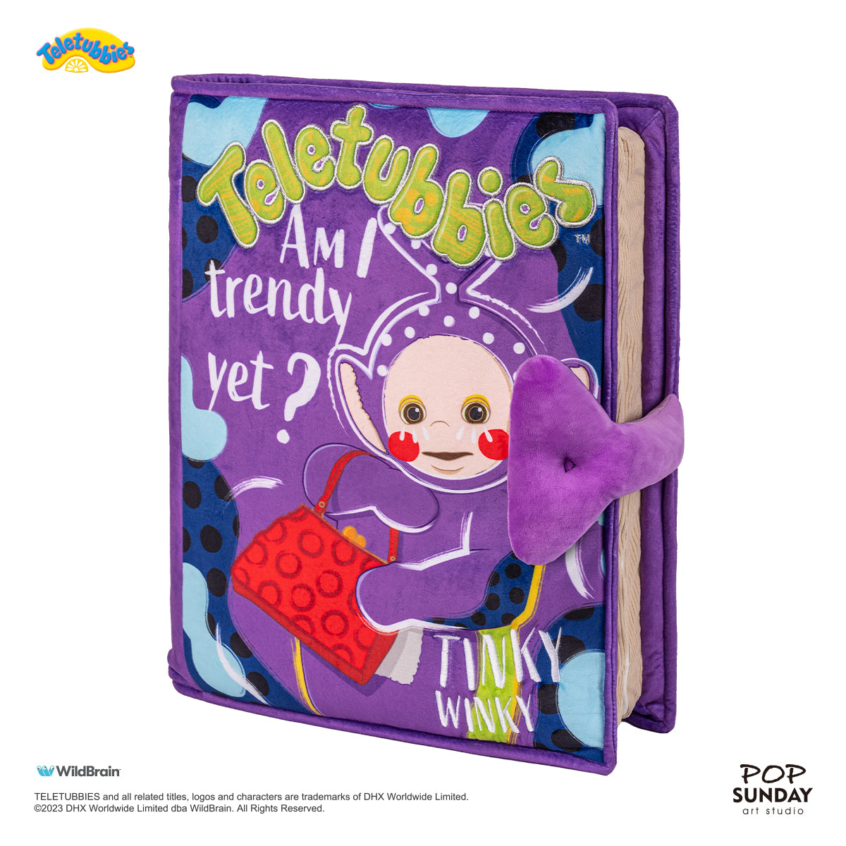 POP SUNDAY Teletubbies Book Pillow Plush