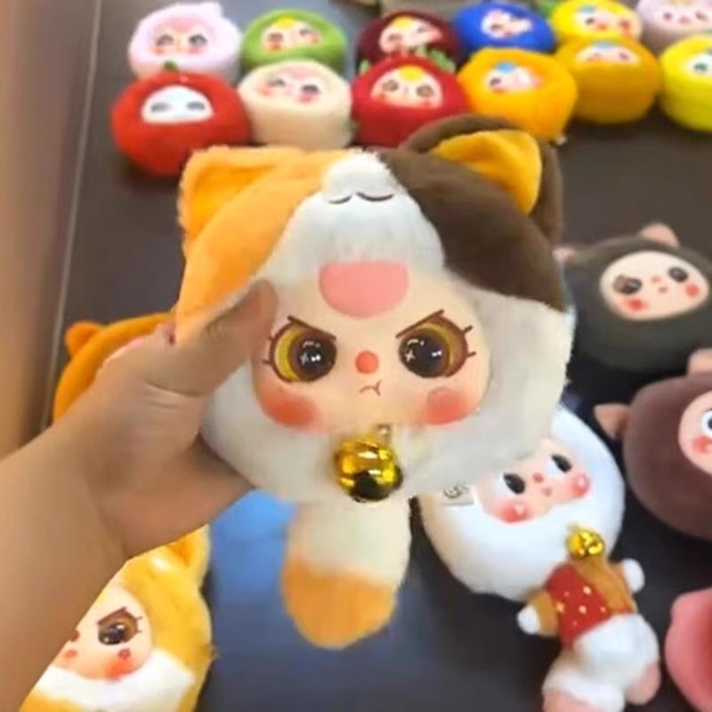 Maneki Neko zipper Plush Blind Box