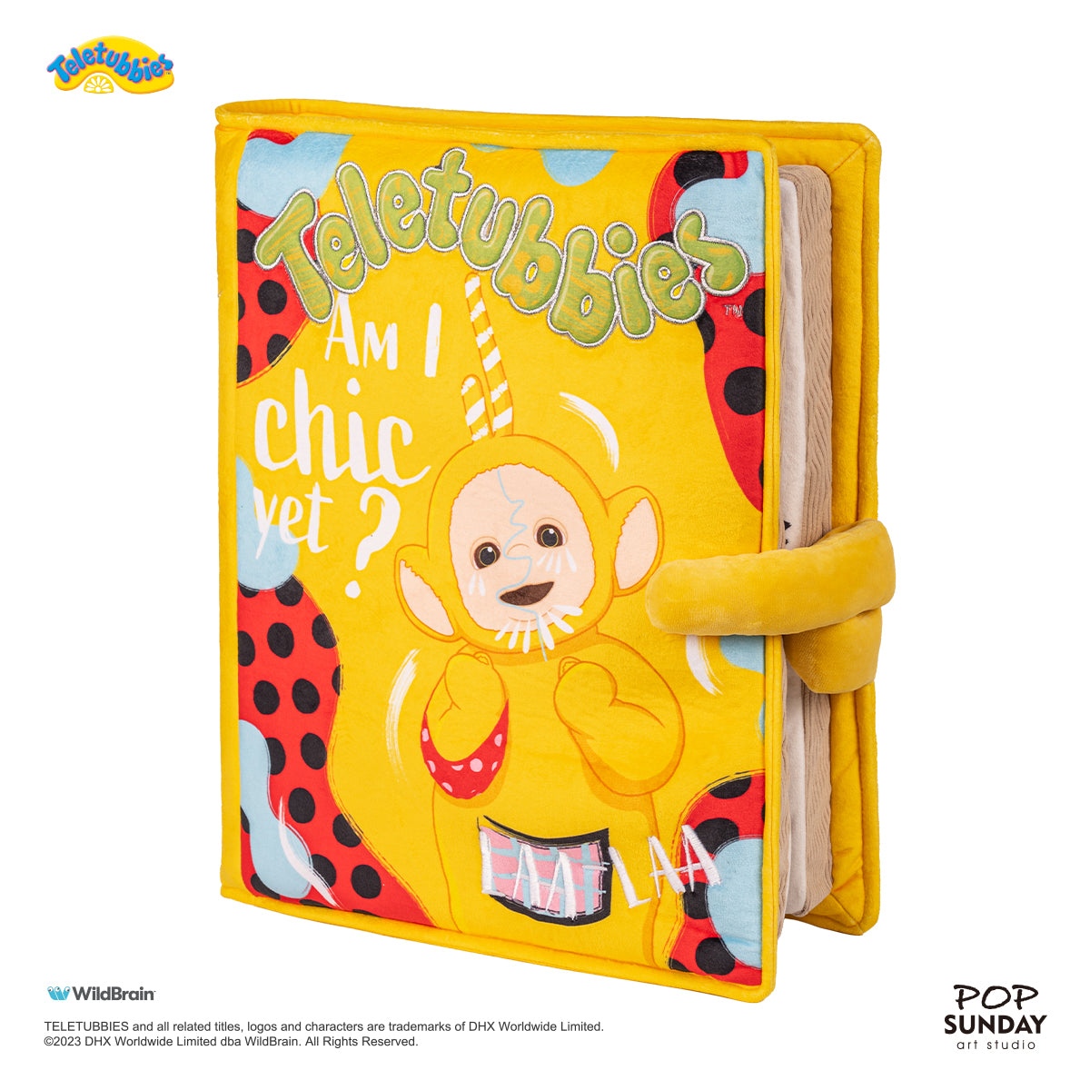 POP SUNDAY Teletubbies Book Pillow Plush