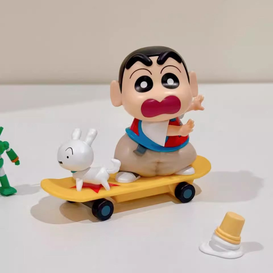 Crayon Shin Chan Winding up Toys Dynamic Shin Vibe Series Blind Box