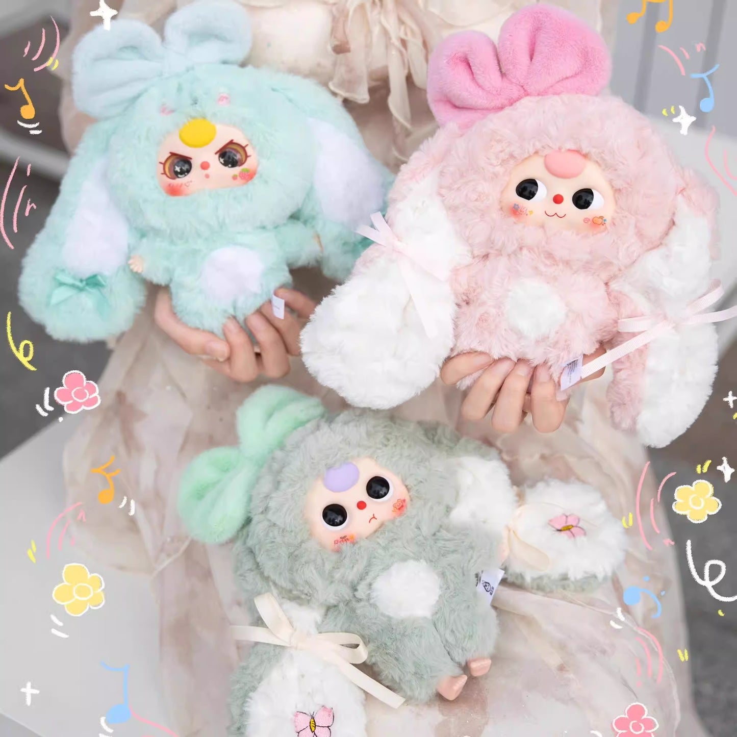 Babythree Rabbit Returns Plushie Blind Box