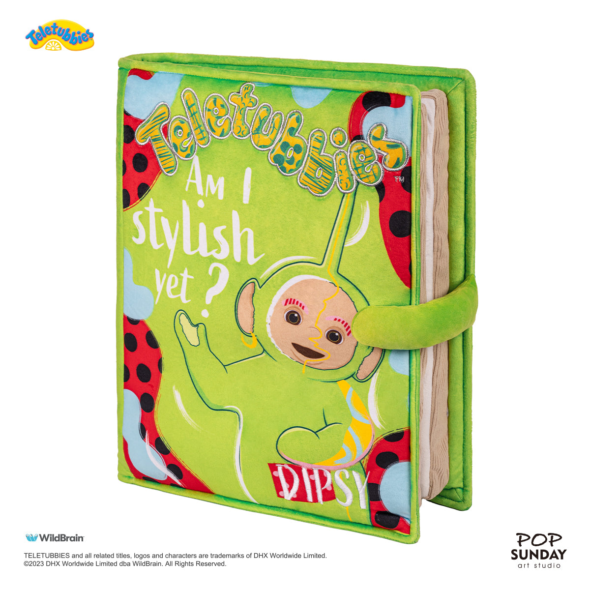 POP SUNDAY Teletubbies Book Pillow Plush