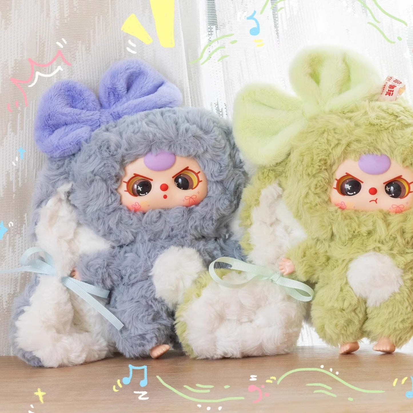 Babythree Rabbit Returns Plushie Blind Box