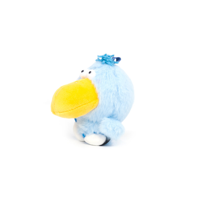 LOGALOGA Sit With Me-Animal Pendant Dozing Stork Plush