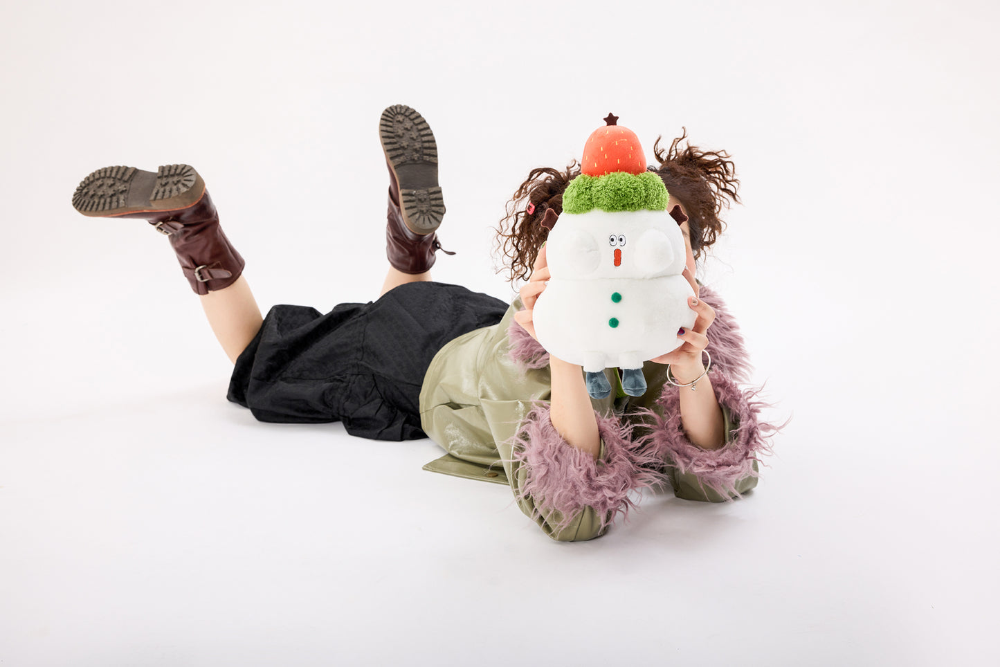 LOGLOGA Pandy Snowman Plush