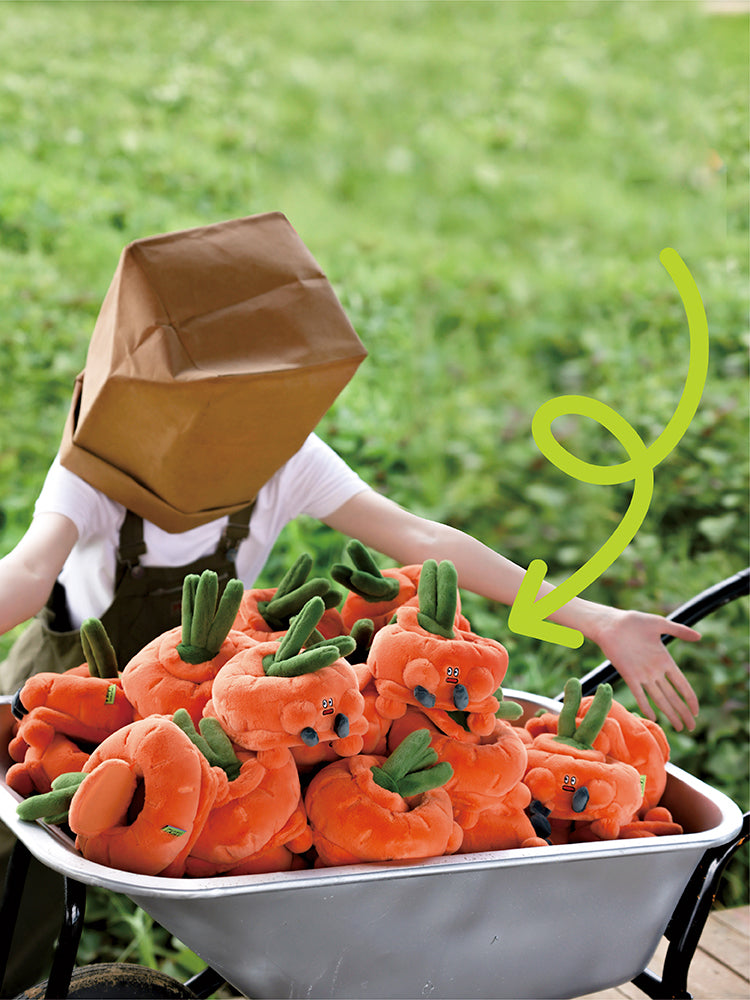 LOGLOGA Carrot small (storage box) Plush