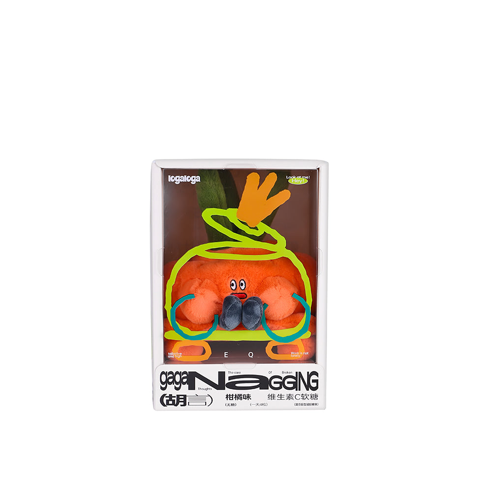 LOGLOGA Carrot small (storage box) Plush