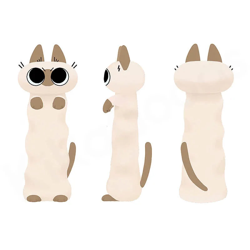 KADOKAWA Siamese Cat Capoo Plush