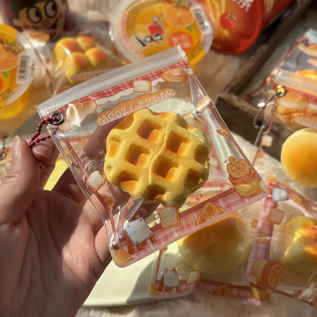 Waffle Squishy Toy