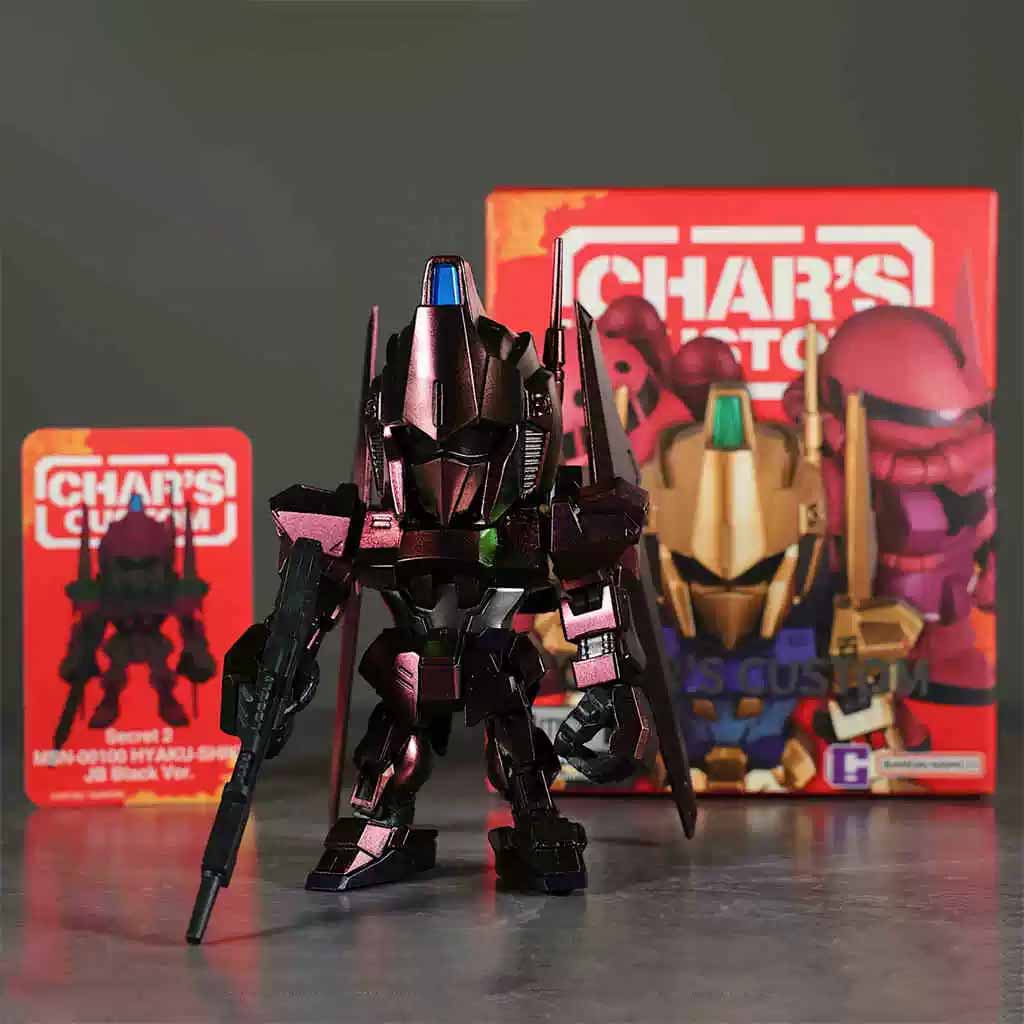 Gundam X QMSV Mini Char‘s Custom Series Blind Box