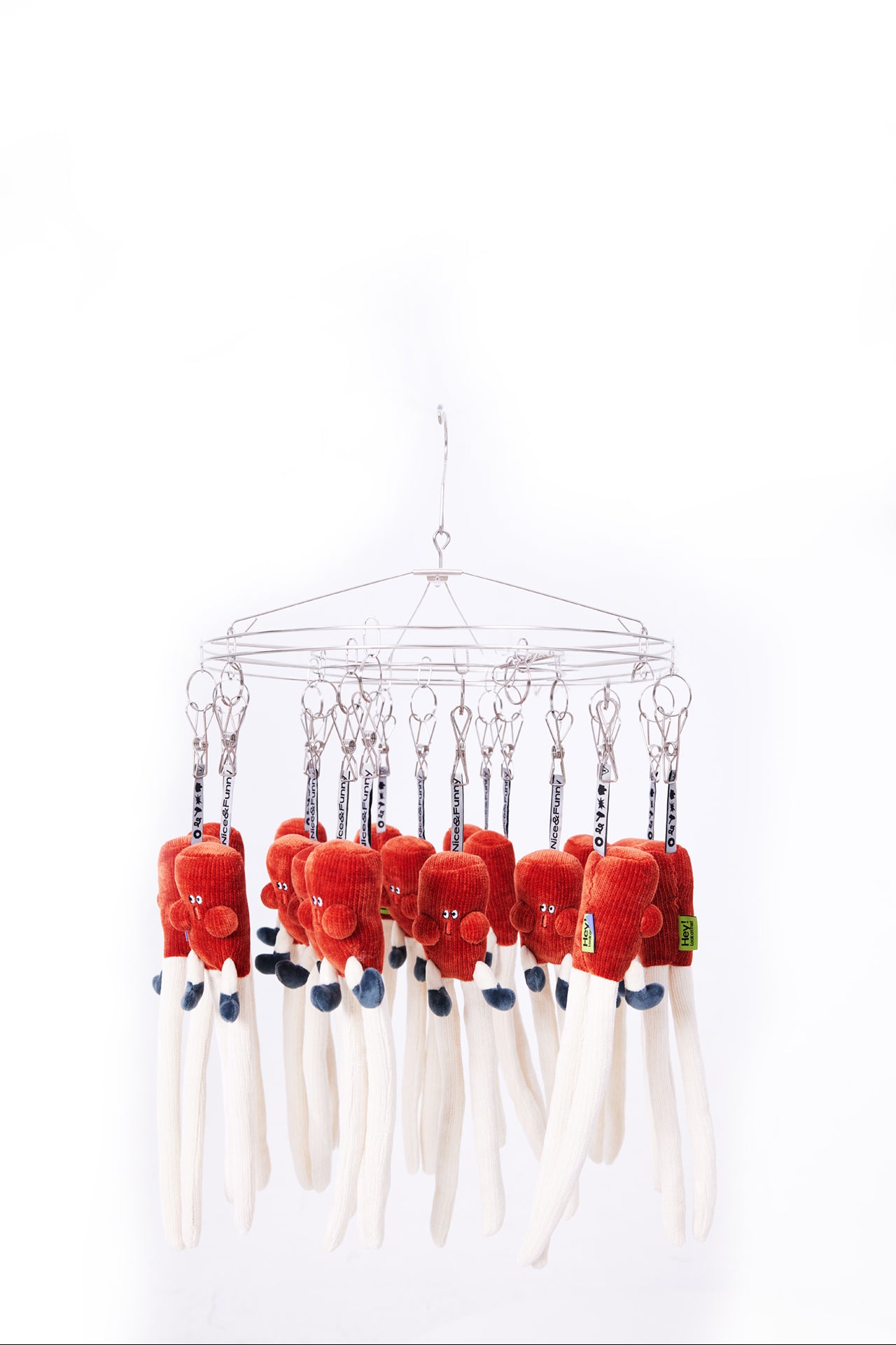LOGLOGA – Roll-Up Chopsticks Plush keychain
