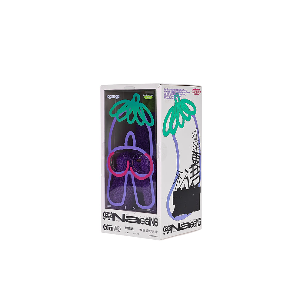LOGALOGA Eggplant (Mobile Phone Holder) Plush