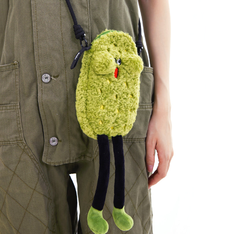 LOGALOGA Dog sneaking (creative mobile phone bag) Plush