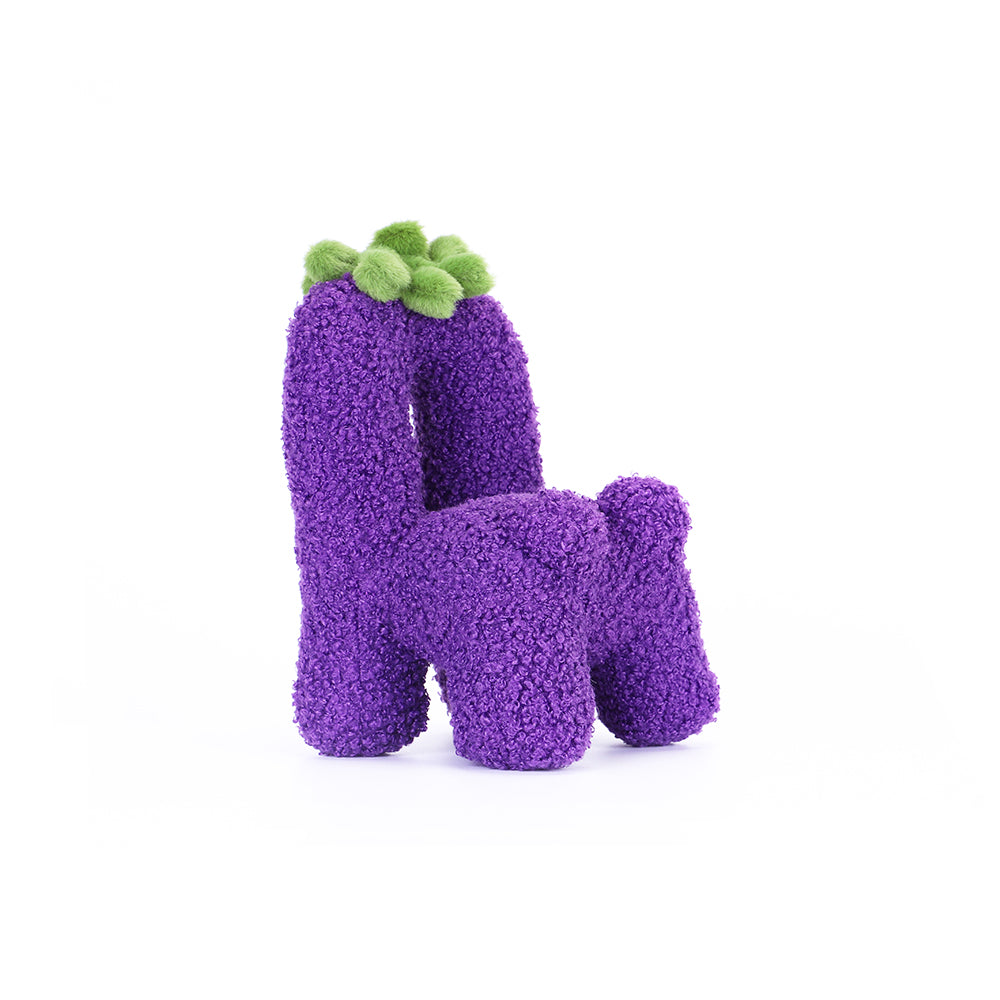 LOGALOGA Eggplant (Mobile Phone Holder) Plush