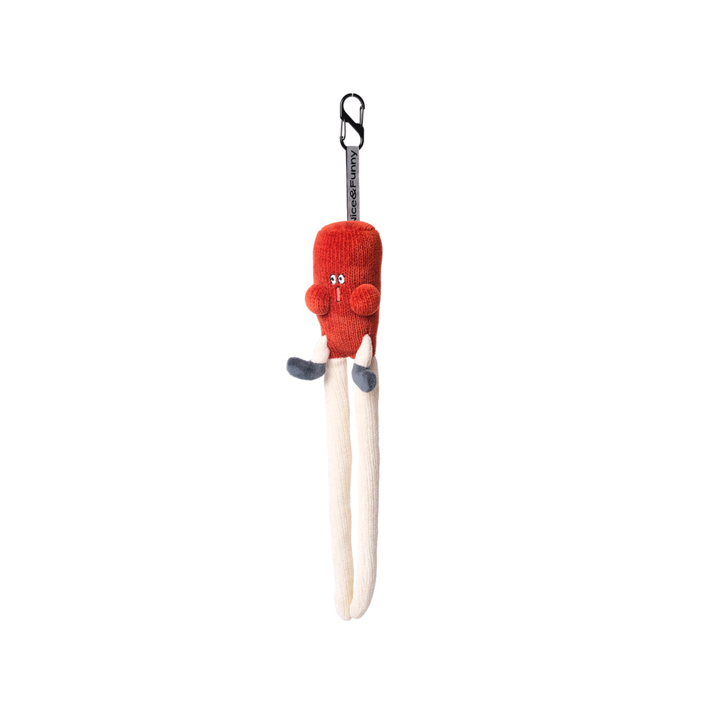 LOGLOGA – Roll-Up Chopsticks Plush keychain