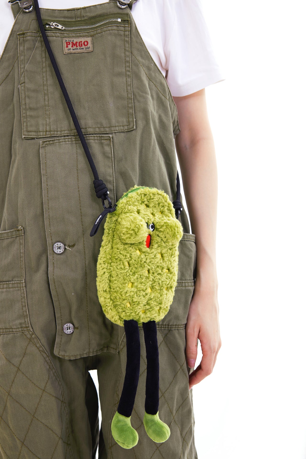 LOGALOGA Dog sneaking (creative mobile phone bag) Plush