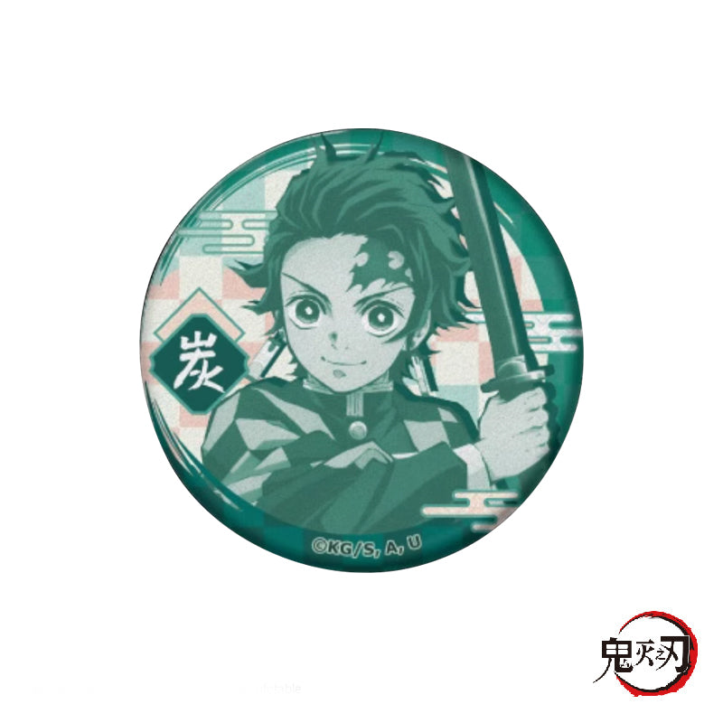 Demon Slayer Leather Badge - Tanjirou & Nezuko