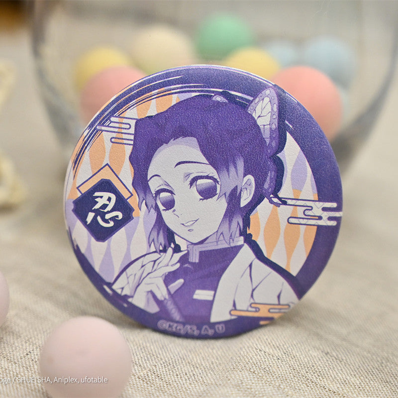 Demon Slayer Leather Badge - Tanjirou & Nezuko