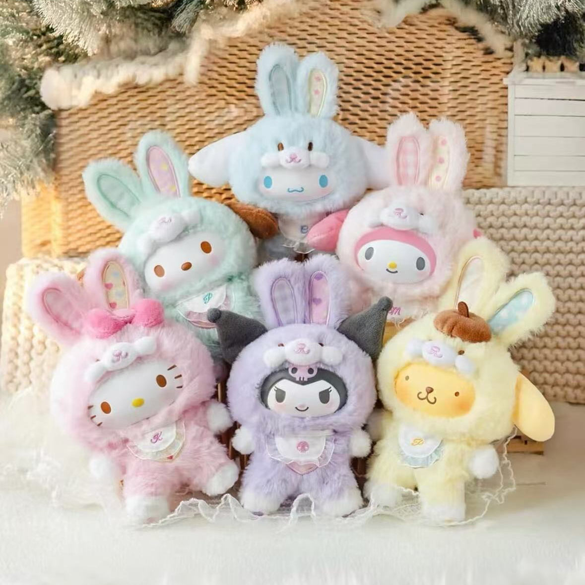 Sanrio Family ELF rabbit Plushie Blind Box