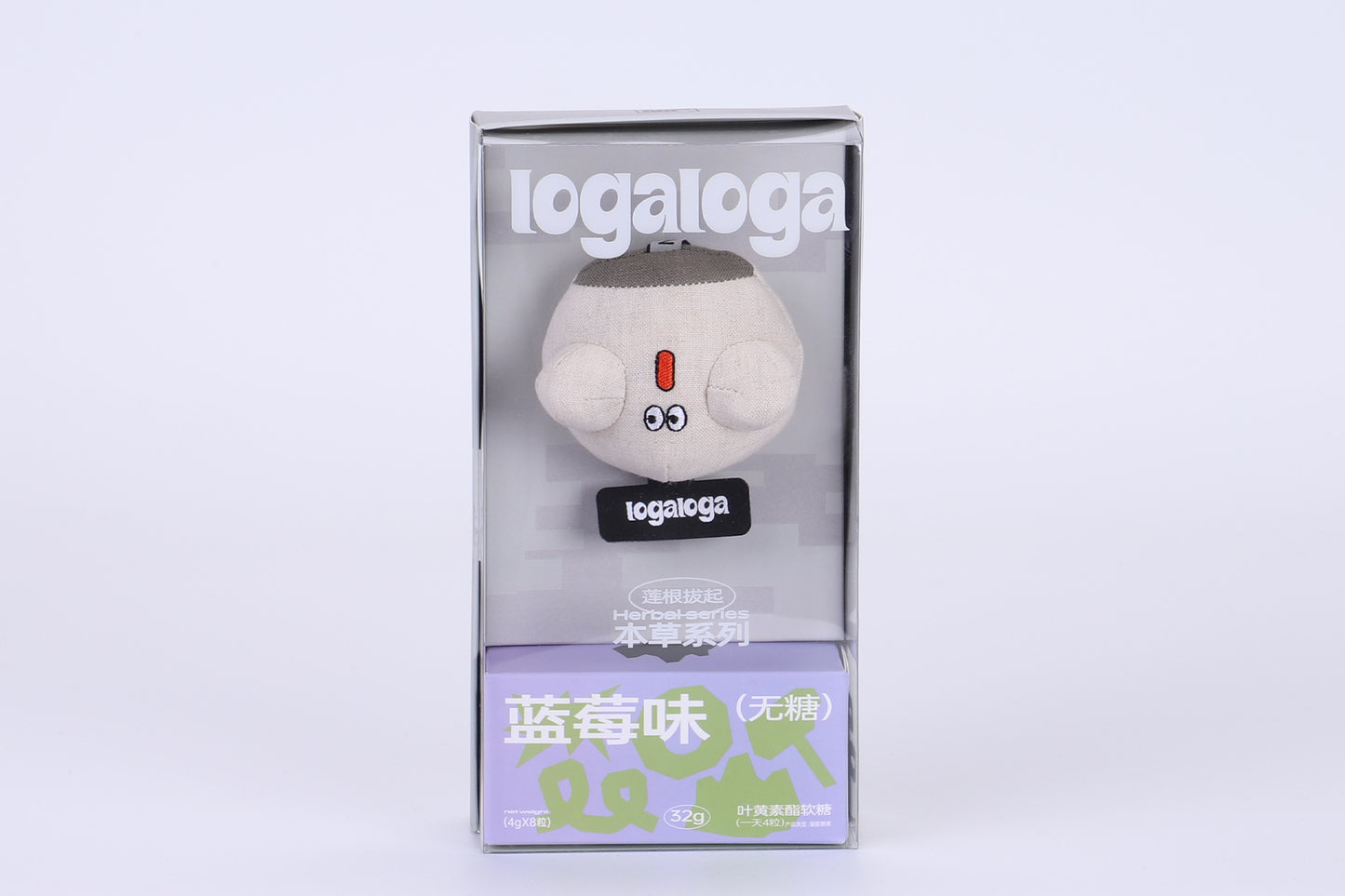 LOGALOGA Lotus roots pulled up Plush