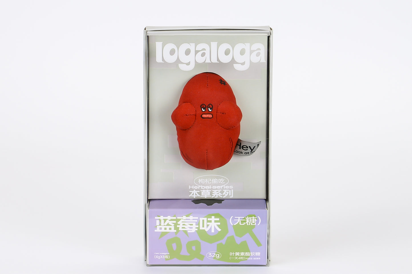 LOGALOGA Eating wolfberry secretly Plush