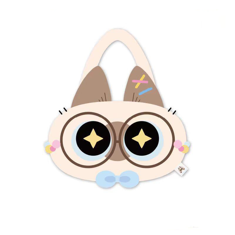 Siamese Cat 'Xiao Dou Ni' Series - Good Morning Dou Ni Plush Shoulder Bag