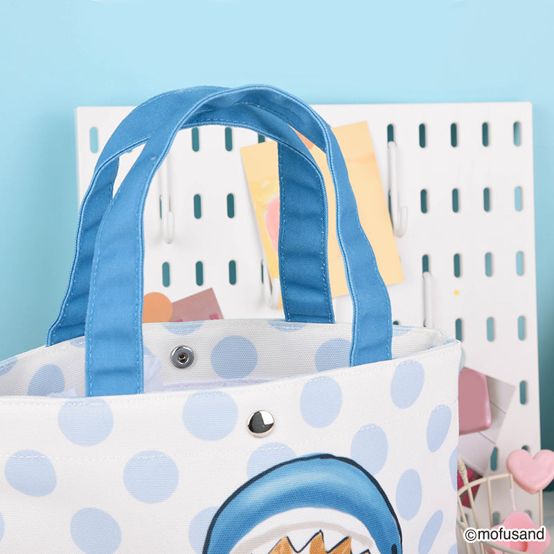 Mofusand Shark Cat Storage Canvas Tote