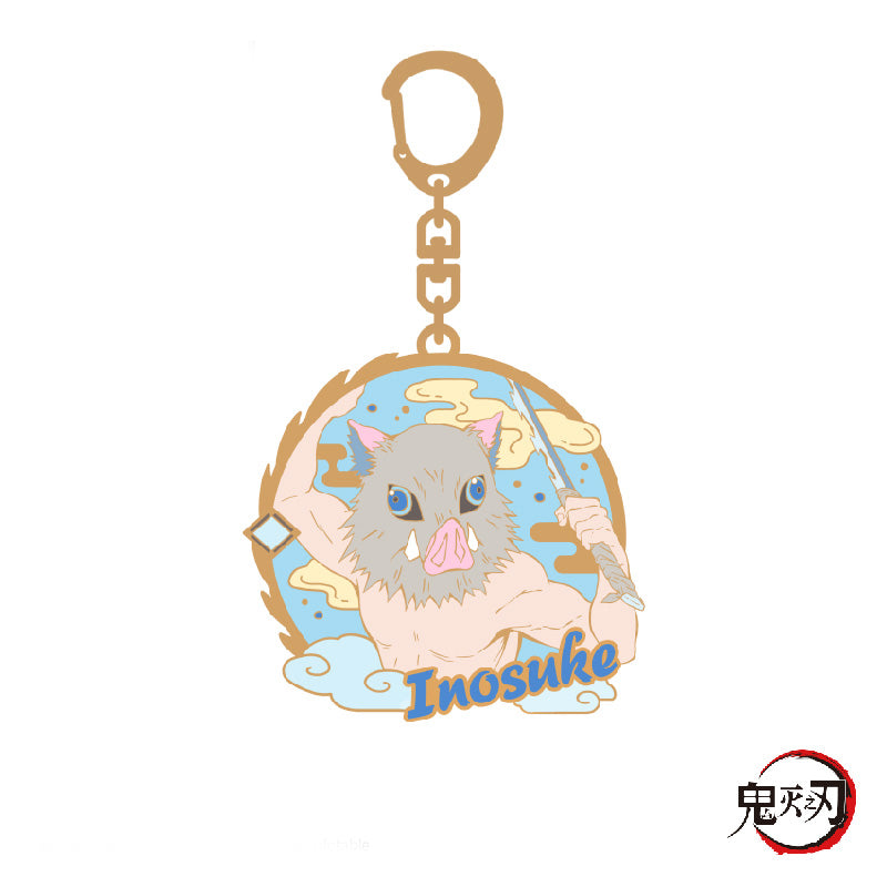 Demon Slayer Metal Keychain