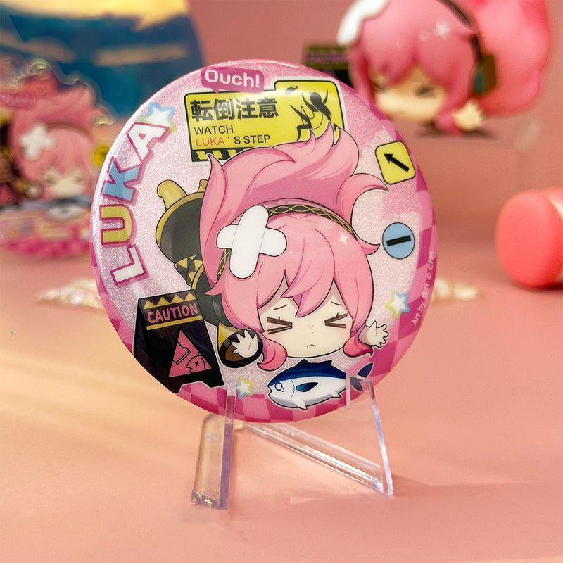 The fallen Hatsune Miku double-flash badge