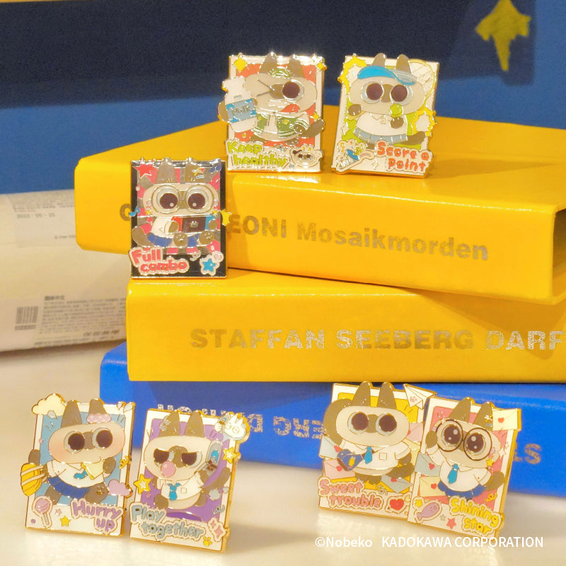 Siamese Cat Metal badge Pins & Badges Blind box