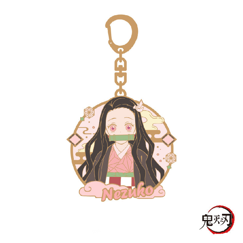 Demon Slayer Metal Keychain