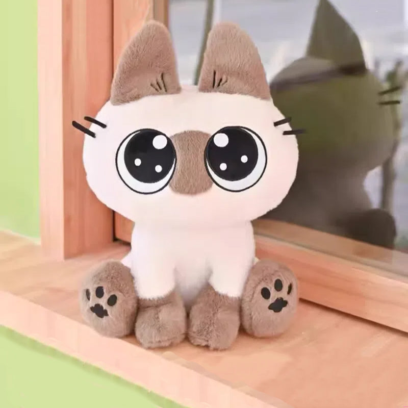 KADOKAWA Siamese Cat Adorkable Plush