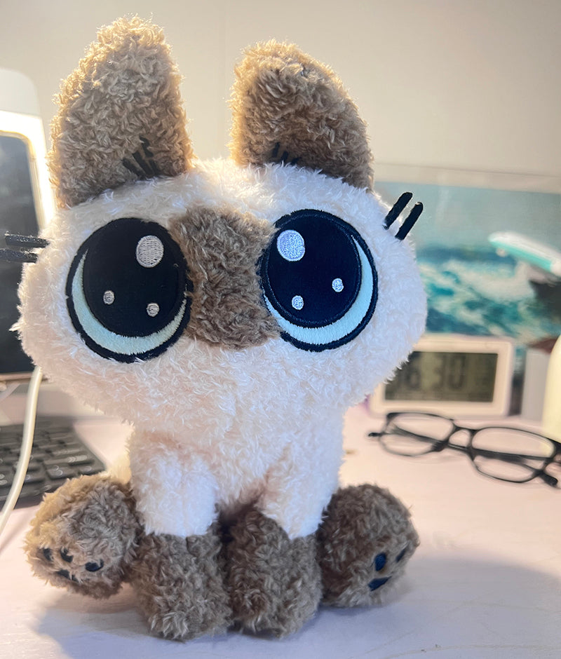KADOKAWA Siamese Cat Adorkable Plush