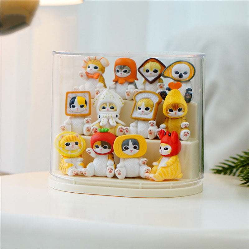Mofusand 2nd Generation – 'Shark Who Doesn’t Want to Be a Cat' Cute Q-version Blind Box