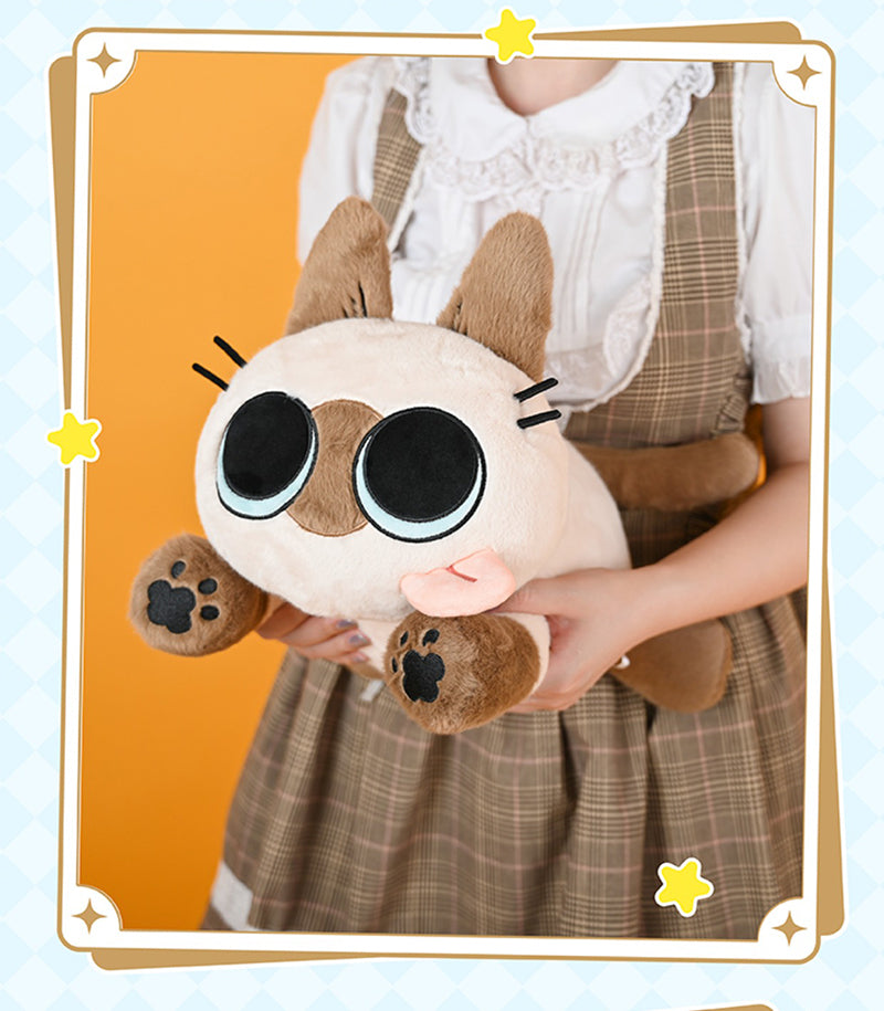 KADOKAWA Siamese Cat Swoop Plush