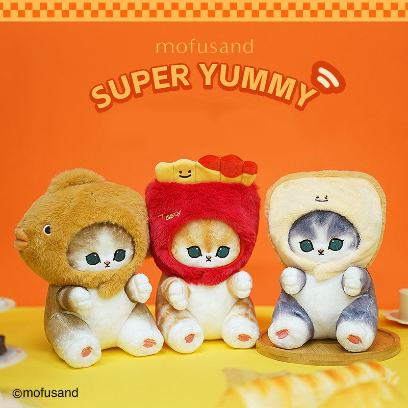Mofusand Shark Cat Super Yummy Plushie