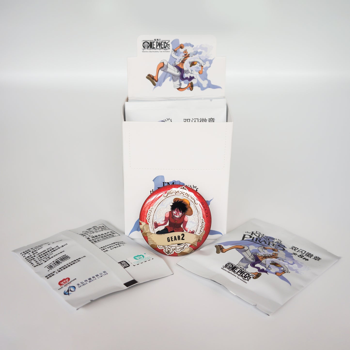 One Piece - Luffy's Dual Transformation Flash Badge