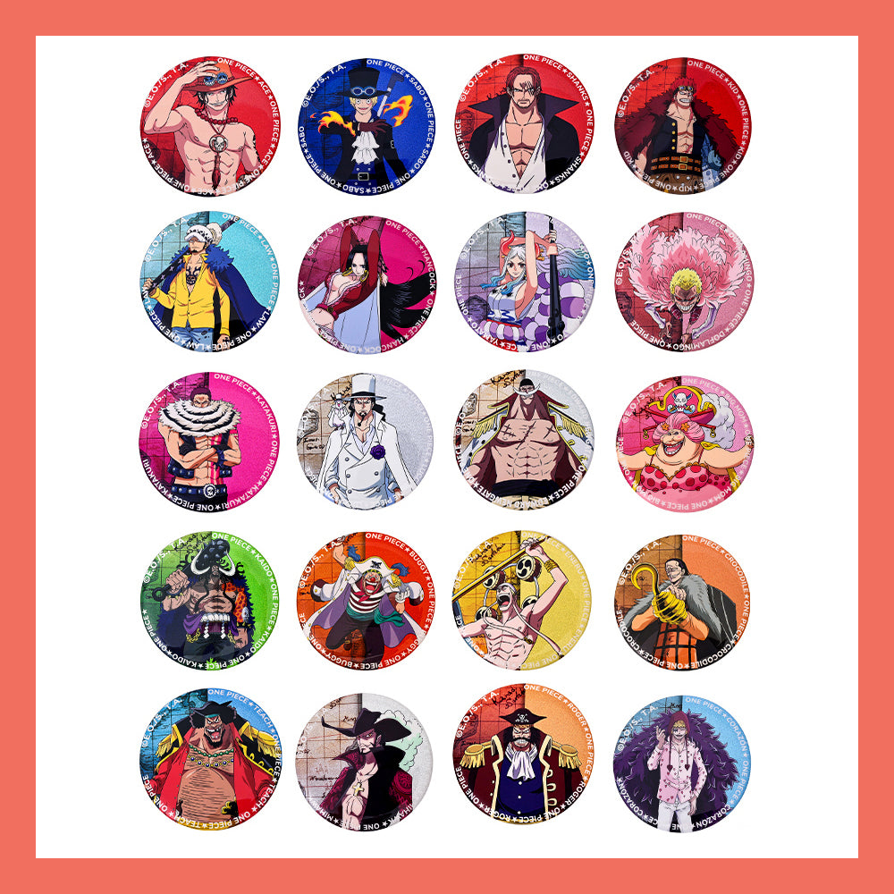 One Piece 25th Anniversary Limited - Character Series Badge Vol.1