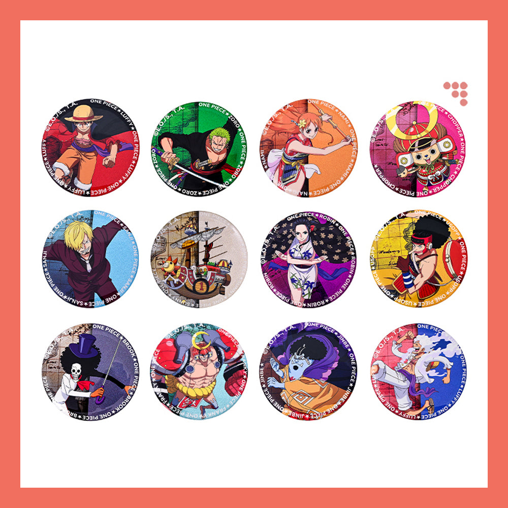 One Piece 25th Anniversary Limited - Character Series Badge Vol.1