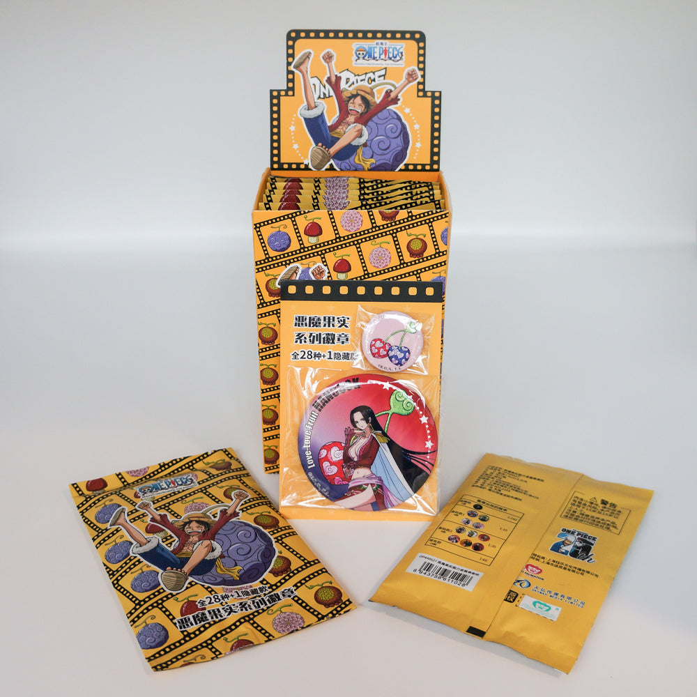 One Piece 25th Anniversary Limited - Character Series Badge Vol.4: Devil Fruit Users