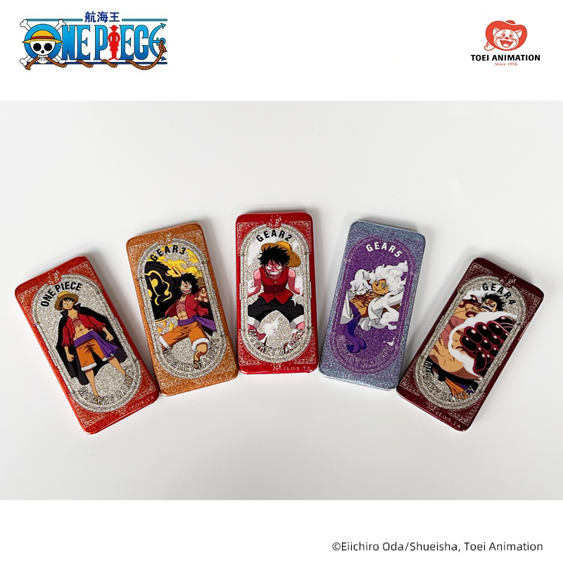 One Piece Gear 5 Nika Luffy Rectangular Tin Badge