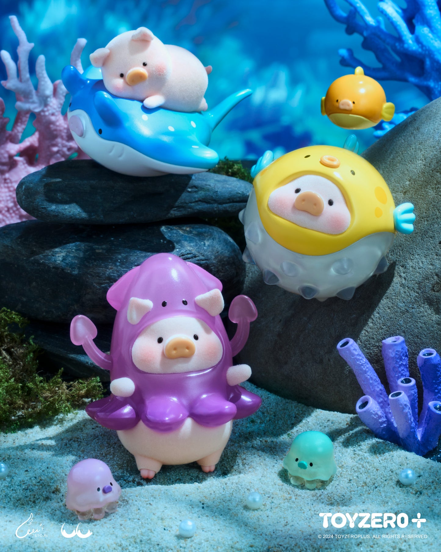 Lulu The Piggy Ocean Series Blind Box