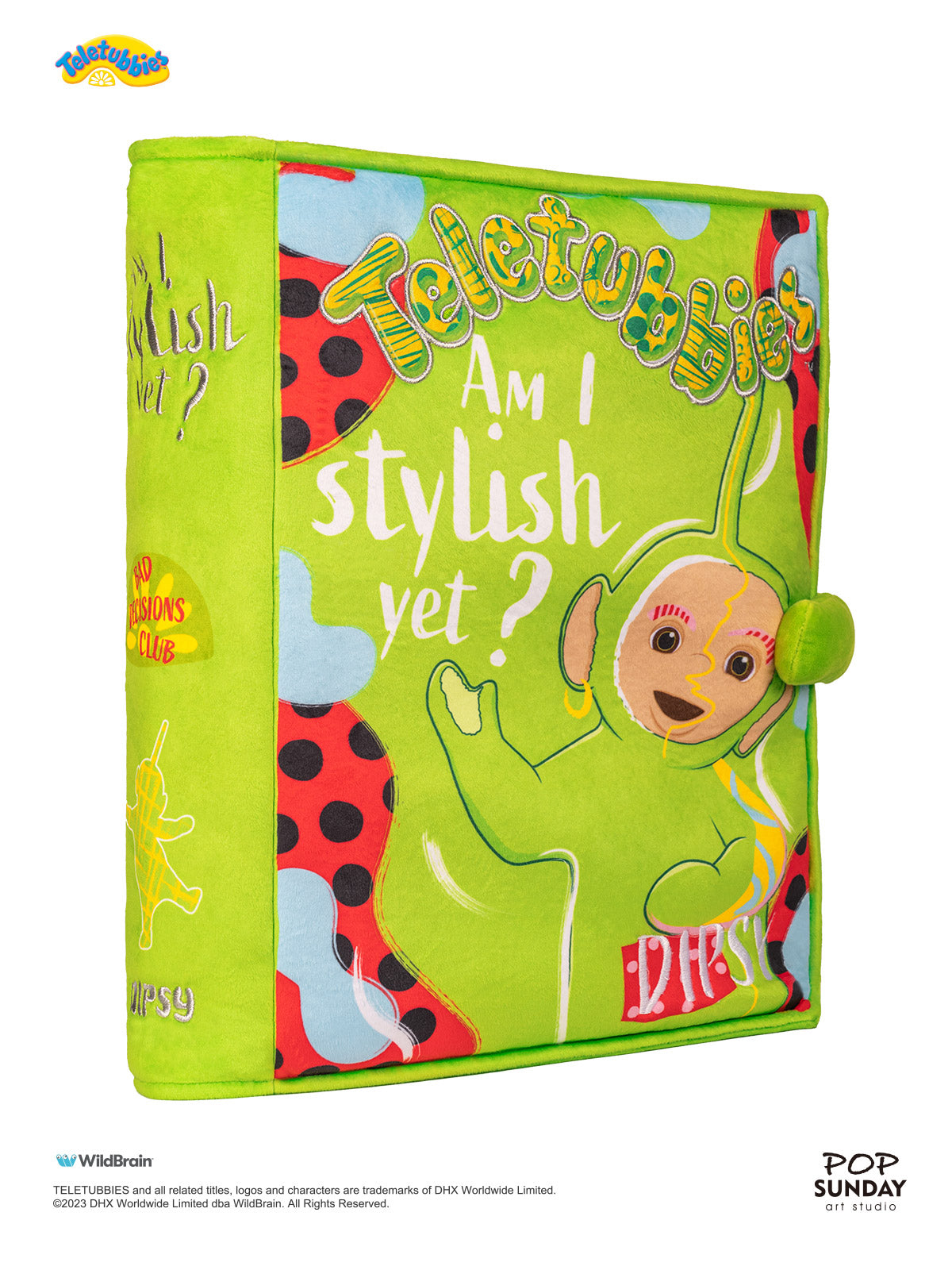 POP SUNDAY Teletubbies Book Pillow Plush