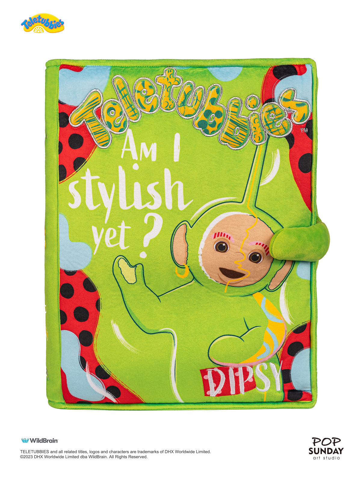 POP SUNDAY Teletubbies Book Pillow Plush