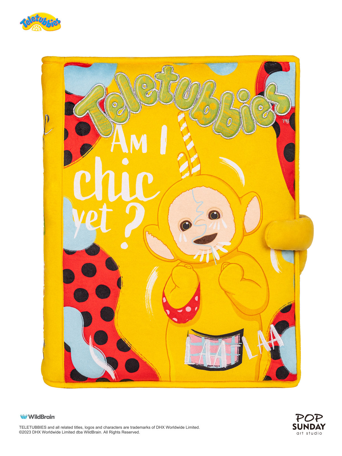 POP SUNDAY Teletubbies Book Pillow Plush