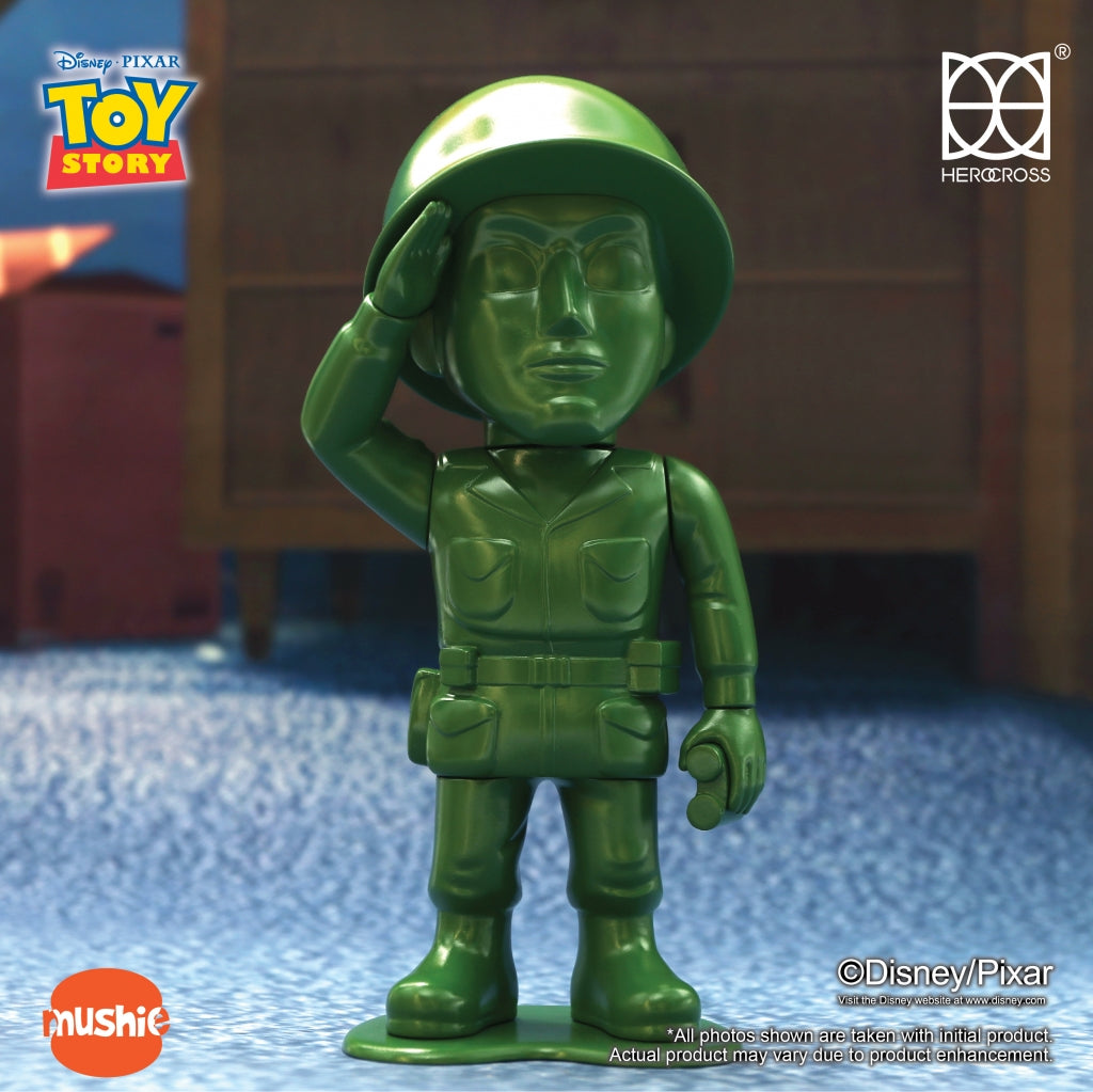 MUSHIE Green Soldier Figure
