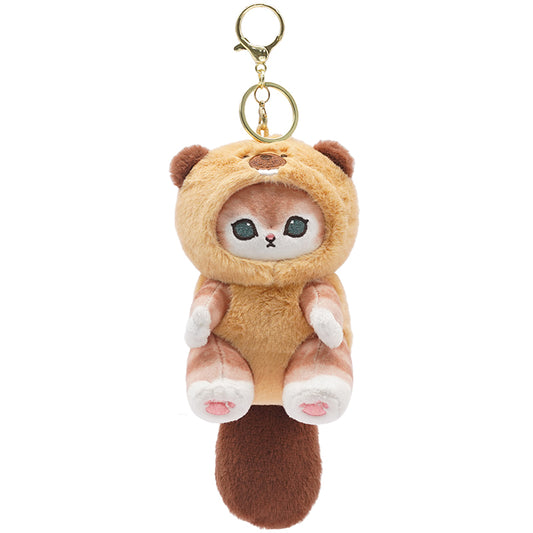 Mofusand Long tail animal series Keychain