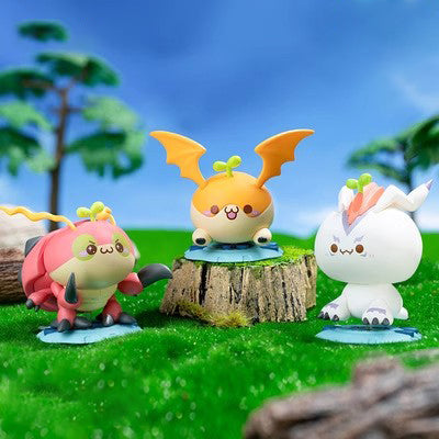 TOPTOY X Digimon Co branded Changcao Yan Tuanzi Series Blind Box Mini Figure
