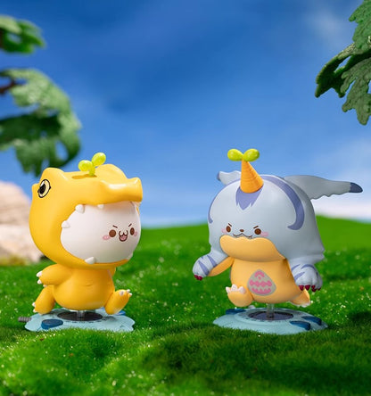 TOPTOY X Digimon Co branded Changcao Yan Tuanzi Series Blind Box Mini Figure