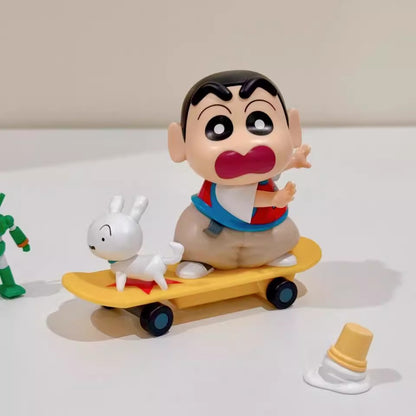 Crayon Shin Chan Winding up Toys Dynamic Shin Vibe Series Blind Box
